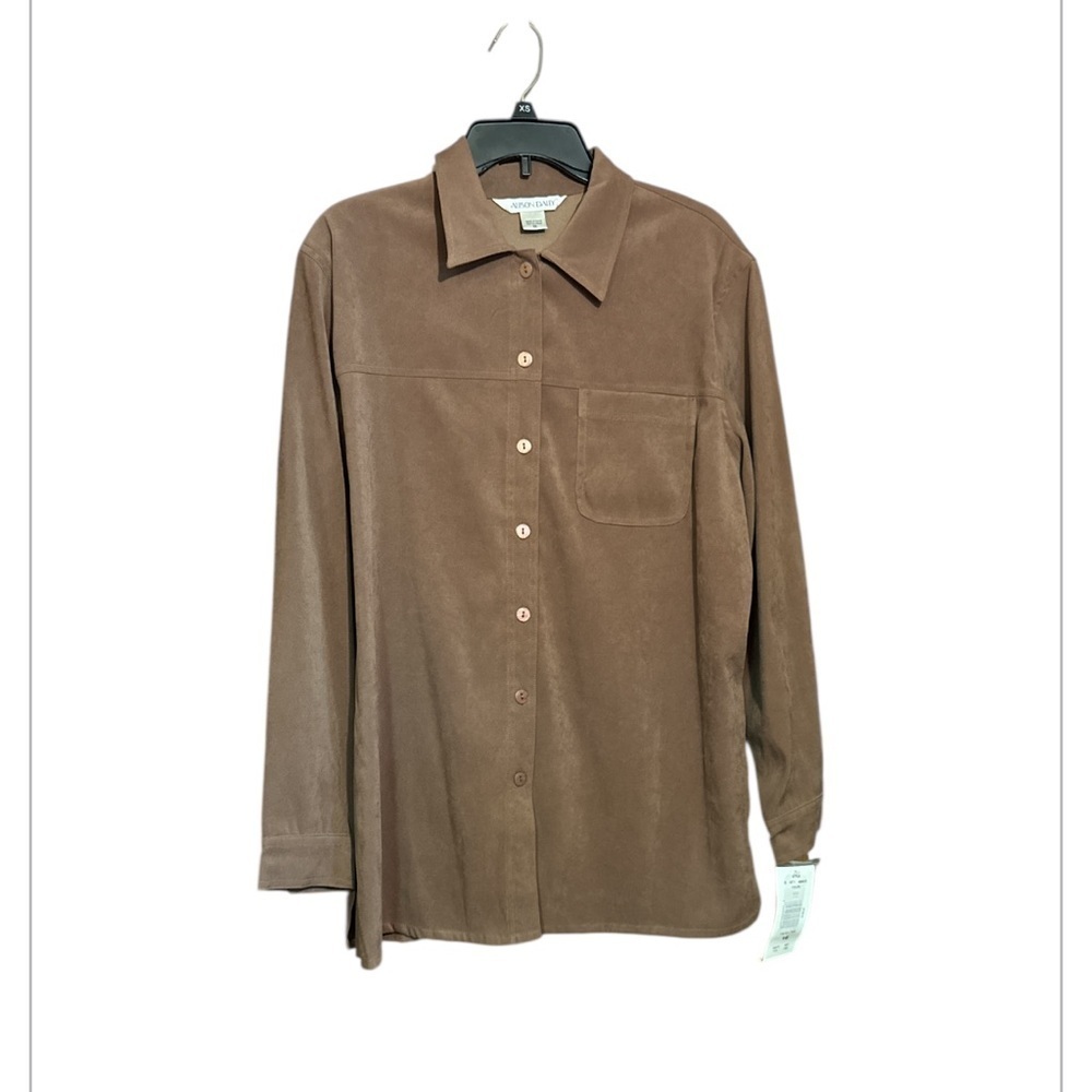 Allison Daley button front shirt new size 16